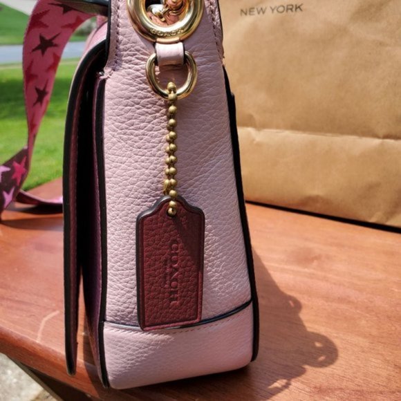 Authentic Coach Rose Jes Messenger Bag - Picture 8 of 9